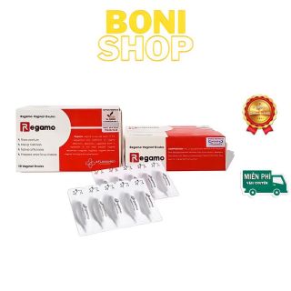 [CHÍNH HÃNG] Regamo - Viên đặt Regamo - Viên đặt phụ khoa Regamo - Viên đặt phụ khoa - Viên đặt se khít dành cho vùng k.ín - Boni Shop - Hộp 10 viên giá sỉ