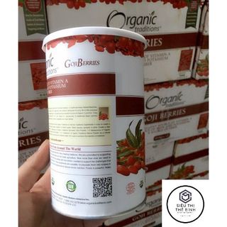 Kỷ tử sấy khô Organic Traditions hộp 454gr - Date mới