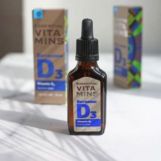 Vitamin D3 Essential siberian, tăng cường canxi cho bé, Siberian, chắc xương 30ml giá sỉ