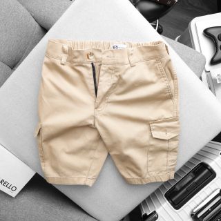 Quần short kaki túi hộp lưng thun dày dặn, mềm và mịn mẫu mới 2023