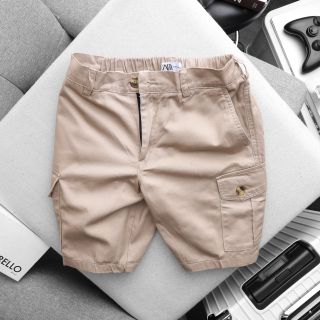Quần short kaki túi hộp lưng thun dày dặn, mềm và mịn mẫu mới 2023