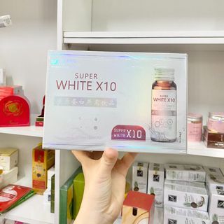 HỘP 8 CHAI NƯỚC UỐNG COLLAGEN SUPER WHITE X10 giá sỉ