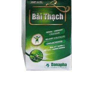 Viên uống Bài Thạch trị sỏi thận-tiết niệu, sỏi mật ,viêm túi mật – Lọ 45 viên