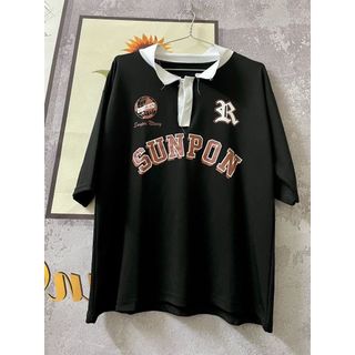 ÁO POLO UNISEX, ÁO THUN CÓ CỔ FORM RỘNG TAY LỠ SUNPON