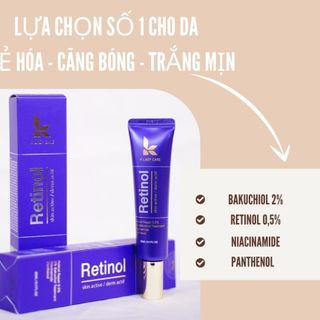 KEM CÃI LÃO HOÀN ĐỒNG RETINOL K LADY CARE - 0.5 %