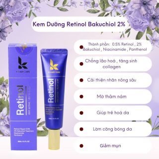 KEM CÃI LÃO HOÀN ĐỒNG RETINOL K LADY CARE - 0.5 %