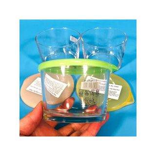 Hộp thủy tinh tròn có nắp đậy 250ml nhập khẩu Nhật Bản