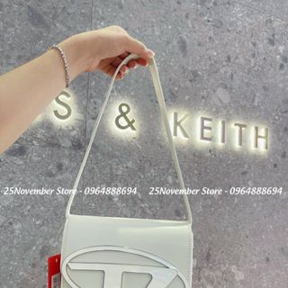 Túi Xách Nữ Die.Sel -Size 22Cm -Màu Trắng-Bán Sỉ-Bán Buôn