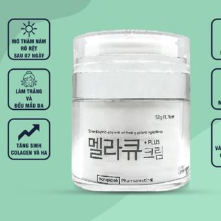 Kem Dưỡng Trắng Da Mờ Nám Chống Lão Hoá Mela Q Plus Cream Hàn Quốc 50ml