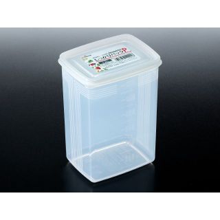Hộp nhựa đựng thực phẩm nắp dẻo, dáng cao 1,3L nhập khẩu từ Nhật Bản