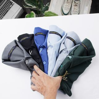 Áo thun có cổ nam, áo polo nam cao cấp, chất thun cá sấu cotton dày dặn. Mềm mịn thoáng mát - size từ 55kg - 85kg