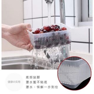 Hộp nhựa đựng thực phẩm 2 lớp 600ml Nakaya nhập từ Nhật Bản