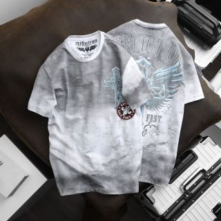 Áo thun cotton 4c nam, áo thun nam cao cấp, chất cotton, thấm hút tốt, full tem tag mạc túi zip , phom chuẩn MẶC CẶP OK . HÌNH IN SIÊU COOL NGẦU HOT TREND - size từ 55kg - 85kg