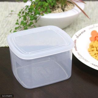 Hộp nhựa đựng thực phẩm nắp dẻo 1,2 L Nakaya nhập từ Nhật Bản