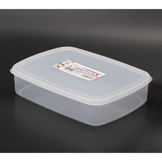 Hộp nhựa đựng thực phẩm nắp dẻo 2,6L Nakaya nhập khẩu từ Nhật bản
