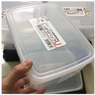 Hộp nhựa đựng thực phẩm nắp dẻo 2,6L Nakaya nhập khẩu từ Nhật bản