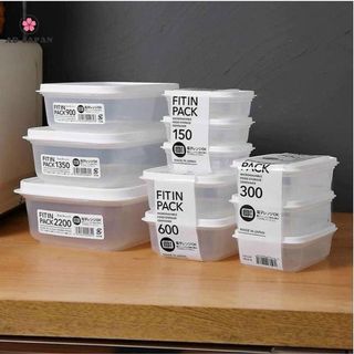 Hộp nhựa nắp dẻo 1350ml nhập khẩu từ Nhật bản