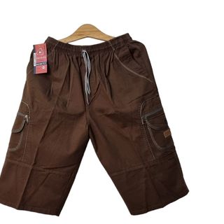 [LỤA VIỀN] Quần Short Nam Kaki Lụa Viền Túi Hộp Lưng Thun Co Giãn From Rộng Thoải Mái Có Túi Khóa Kéo