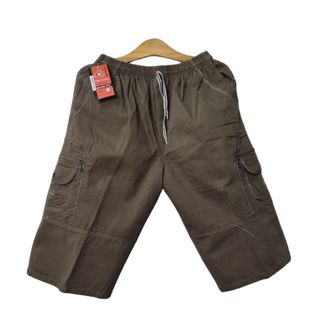 [LỤA VIỀN] Quần Short Nam Kaki Lụa Viền Túi Hộp Lưng Thun Co Giãn From Rộng Thoải Mái Có Túi Khóa Kéo