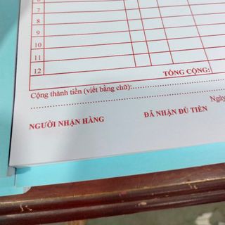 Hóa đơn bản lẻ - 1 liên, 2 liên, 3 liên (Thiết kế riêng)