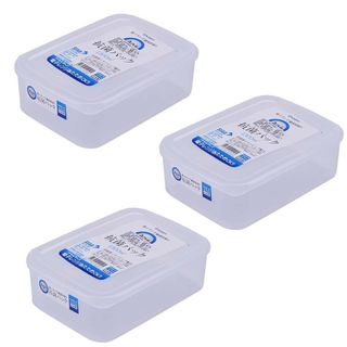 Hộp nhựa nắp dẻo, kháng khuẩn 1,3L Nakaya nhập khẩu từ Nhật bản
