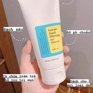 SỮA RỬA MẶT COSRX LOW PH GOOD MORNING GEL CLEANSER 150ML