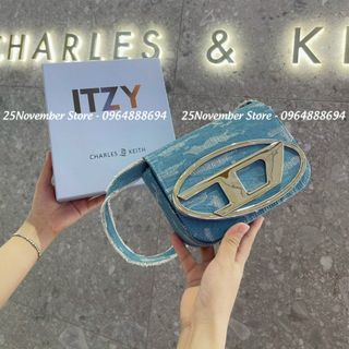 Túi Xách Nữ Die.Sel -Size 22Cm -Màu Xanh -Bán Sỉ-Bán Buôn