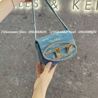 Túi Xách Nữ Die.Sel -Size 22Cm -Màu Xanh -Bán Sỉ-Bán Buôn