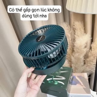 QUẠT GẤP MINI TÍCH ĐIỆN giá sỉ