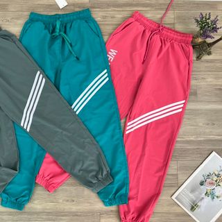 Quần jogger nữ dù Chất Thể Thao Siêu Đẹp Giá Sỉ, Hàng Chuẩn Đẹp