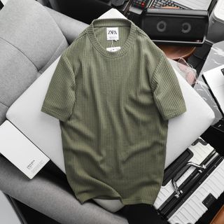 Áo thun cotton nam, áo thun nam cao cấp, chất 100% cotton dệt dày vừa mình, hàng onweb chất vải dệt kim tổ ong - size từ 55kg - 85kg