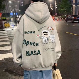 Áo khoác In Họa Tiết Phi Hành Gia Nasa Nam Nữ