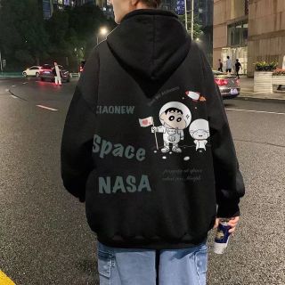 Áo khoác In Họa Tiết Phi Hành Gia Nasa Nam Nữ