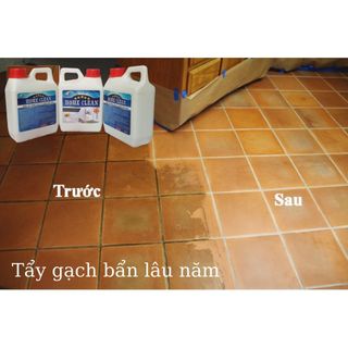 Nước tẩy gạch men, xi măng, rong rêu cũ thành mới 1200g