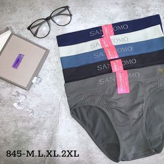 QUẦN LÓT NAM THÁI LAN SANCOMO 845 - CHẤT LIỆU VẢI MỀM MỊN THOÁNG KHÍ CO GIẢN VÀ ĐÀN HỒI CAO GIÚP NGƯỜI MẶC THOẢI MÁI