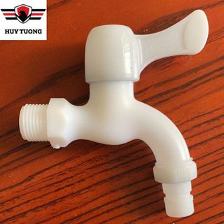 Vòi nước, vòi hồ tay gạt nhựa cao cấp - Huy Tưởng