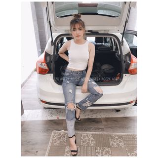 Siêu Hot Với Áo Croptop Ba Lỗ chính Hãng AGE2X