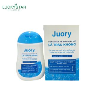 Dung dịch vệ sinh phụ nữ lá trầu không JUORY 180ML Luckystar