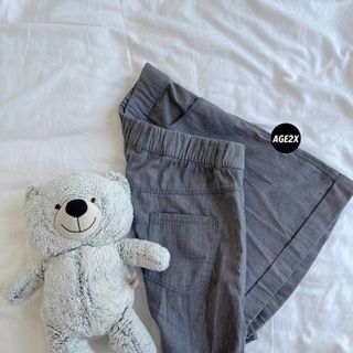 Quần Short Nữ Ống Rộng Lưng Cao Vải Kaki Cotton Thời Trang Phong Cách Hàn Quốc Streetstye Năng Động Cá Tính