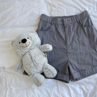 Quần Short Nữ Ống Rộng Lưng Cao Vải Kaki Cotton Thời Trang Phong Cách Hàn Quốc Streetstye Năng Động Cá Tính