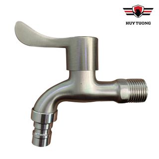 Vòi nước, vòi hồ tay gạt Inox SUS304 cao cấp - Huy Tưởng.