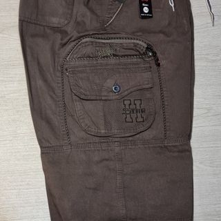[TEM ĐÔI] Quần short lụa túi hộp nam lửng cao cấp chất kaki lụa lưng thun co giãn from rộng rãi túi hộp khóa kéo