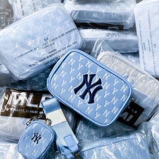 Túi xách MLB 2 ngăn kèm ví nhỏ size 18