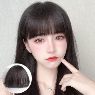 Tóc giả kiểu mái ngang 3D
