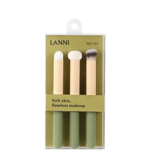 Set 3 cọ che khuyết điểm, tán kem nền, tán sọn