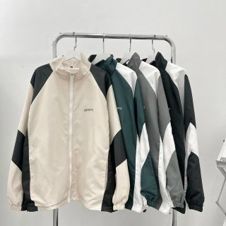 Áo Khoác dù thêu DERERRO 2 Lớp /4 Màu Có Túi Trong túi ngoài Unisex