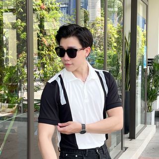 ÁO THUN POLO, POLO, ÁO POLO, ÁO POLO NAM PHỐI MÀU P115