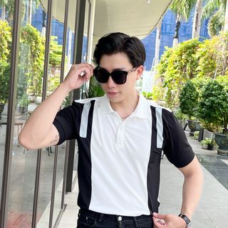 ÁO THUN POLO, POLO, ÁO POLO, ÁO POLO NAM PHỐI MÀU P115