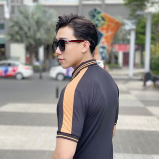 ÁO THUN NAM VẢI CÁ SẤU, ÁO POLO NAM, ÁO THUN NAM CỔ BẺ P140