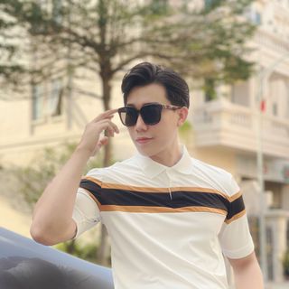 THUN NAM, POLO NAM, ÁO CỔ BẺ VẢI CÁ SẤU PHỐI MÀU P144